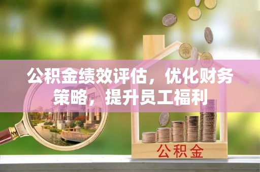 井冈山公积金绩效评估，优化财务策略，提升员工福利