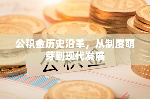 井冈山公积金历史沿革，从制度萌芽到现代发展